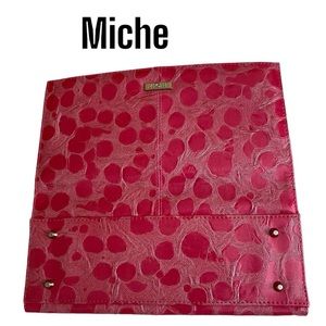 Miche Classic Shell Samantha Pink Faux Croc